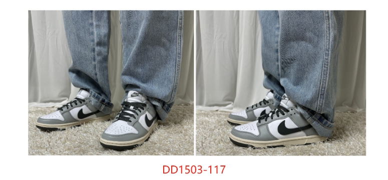 나이키 덩크 로우 범고래 스모크 그레이 포그 네이비 블랙 그린 상세 이미지