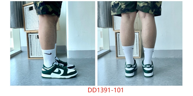 나이키 덩크 로우 범고래 스모크 그레이 포그 네이비 블랙 그린 상세 이미지